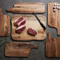 Aida Raw Teak Skærebræt -køkkenudstyr 3990 2f9c4012 10ef 42d2 8c7b a1b9133c6625