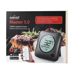 GRILL'N'GO Master 5.0 Stegetermometer -køkkenudstyr 3990 f0416db8 c61f 4570 af86 ca41213563fa