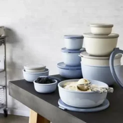 Mepal Cirqula Røreskålsæt Lav M. Låg - 6 Dele -køkkenudstyr 3990 f68e3513 1a00 47f0 b45a 987741defaec